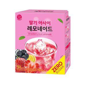 송원 딸기 아사이 레모네이드 제로슈가 50스틱