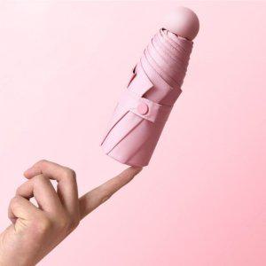 접이식 튼튼한 가성비 캡슐 양산 여행용 수동