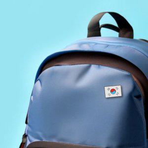 한국관광기념 기 배지 뱃지 태극