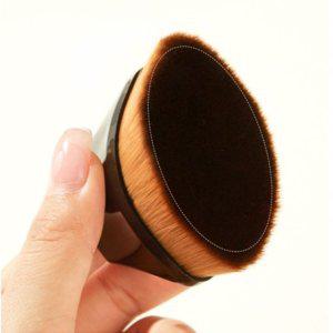 모공 밀착 파운데이션 브러쉬 초미세 메이크업 도구 스파츌라 화장품용 브러시