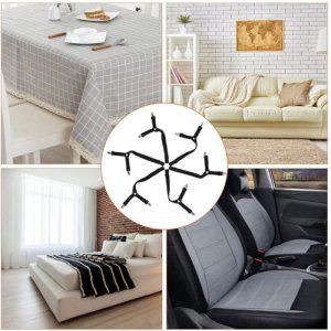 매트리스 커버 고정 클립 밀림방지 집게 6라인 화이트