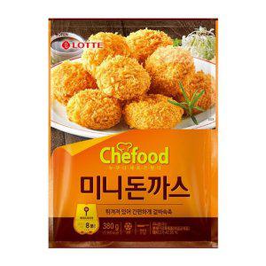 롯데 쉐푸드 미니돈까스 380g X 3개(냉동)