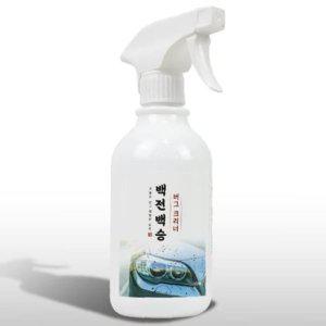 백전백승 버그크리너 벌레자국 새똥 얼룩 제거 500ml 나무수액제거 자동차타르제거 새똥제거