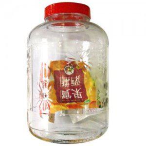 국화 담금주 매실 술병 유리병 술통 25L 과