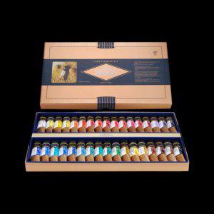 미젤로 미션 골드퓨어 피그먼트 수채화물감 15ml 34색 세트