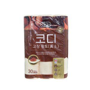 코디 고창 황토 화장지 30m 3겹 x 30롤