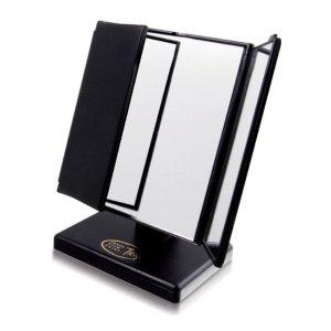 미러 소품 탁상거울 인테리어 3면 화장대 스탠드 접이식