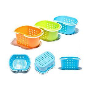 사우나가방 색상랜덤 욕실 목욕바구니 컬러 목욕탕