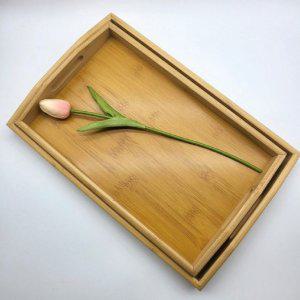 손잡이 손잡이쟁반 빵트레이 우드트레이 대형 트레이 사각