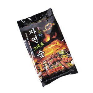 펜션 바베큐용 구이용 업소용숯 참나무숯 700g 숯 훈제