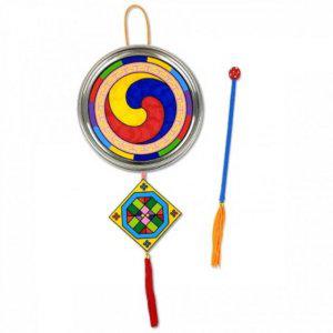 꽹과리 전통악기 만들기 명절 우리나라 추석 설 미술패지키재료