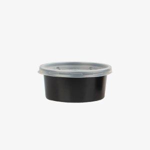 일회용 국 포장용기 300ml 뚜껑포함 100개 세트