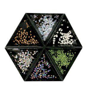 삼각 트레이 파츠 큐빅 네일아트