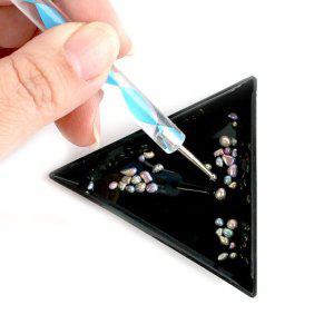 삼각 트레이 파츠 네일아트 SFW 큐빅