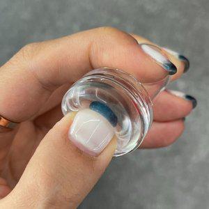 스탬프 실리콘 네일 투명 꾹꾹이