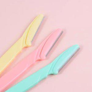 긴 튼튼한 바리깡 눈썹 도구 수정칼 칼