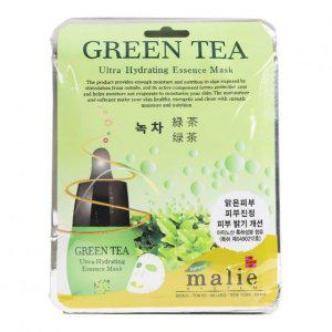 마리에 10매입 에센스 녹차 팩 마스크