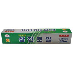 삼진 프리미엄 쿠킹 호일 300x30 1개 두꺼운 알루미늄 업소용 가정 주방 포장 배달