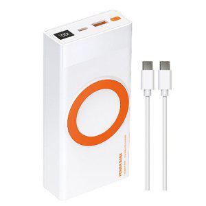 드리온 보조배터리 고속 15W 고속 무선 PD 20W C포트 20000mAh CtoC 18W usb D-PWQ-PD20000