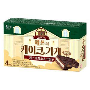 해태 예쓰의 케이크 가게 에스프레소 크림맛 140g X 4개
