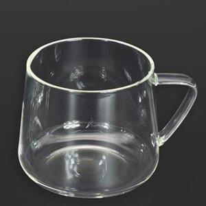슬렌티드 머그컵 유리컵 커피잔 물컵 유리잔 500ml 1P