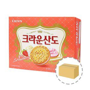 크라운제과 산도 딸기 161g 1BOX (12개입)