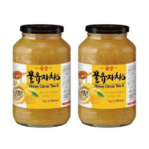 (원플러스원) 꽃샘 꿀유자차S 1kg
