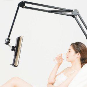 스마트폰 이중스프링 스탠드 잠금장치 휴대폰 180도