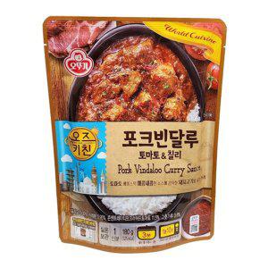 (무)오뚜기 오즈키친포크빈달루카레180gX10개