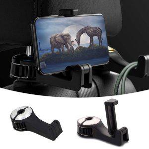 뒷좌석 가방걸이 휴대폰 거치대 다용도거치대 차량용 행거