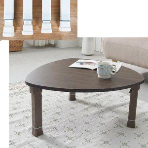 월넛 거실인테리어 디자인 접이식좌식테이블