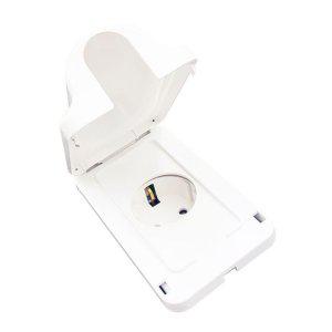 빌트인 콘센트 매입 고급 전선연결단자 1구 매립 덮개