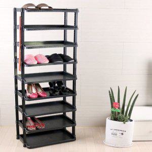 지그재그 슈즈랙 신발장 신발정리 천커버 공간활용