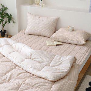 어반라인 이불패드세트 Q 베이지 먼지없는 침구세트