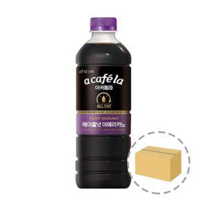 아카페라 올데이 헤이즐넛 아메리카노 1000ml (6페트)