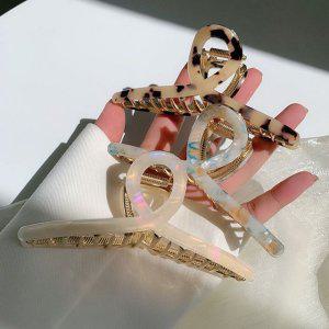 집게핀 꼬임 마블 자개