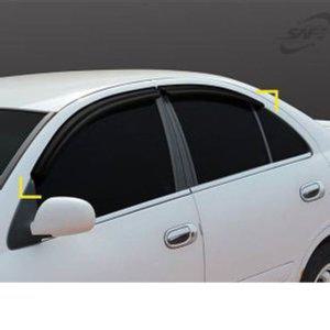 자동차 선바이저 SM3 전용 차광 빗물받이 2005 모델 스모그 색상