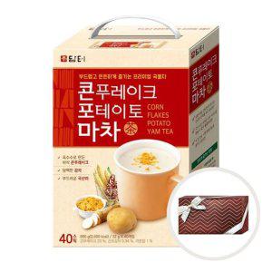 (수제선물포장) 담터 콘푸레이크 포테이토 마차 40스틱