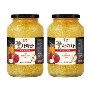 (원플러스원) 꽃샘 꿀사과차 1kg