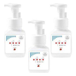 이공핸드워시딸기향거품비누손세정제300ml3개묶음
