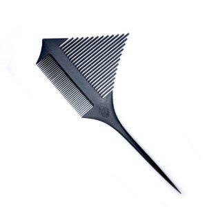 염색빗 발레아주 블랙 옴브레 그레이거 삼각형