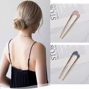 고정 장식 합금 머리 비녀 한복 헤어핀