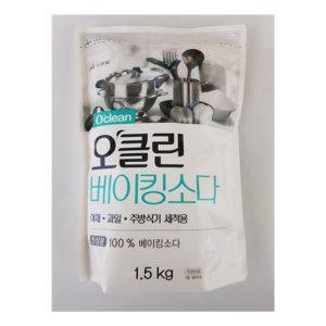 오클린 1.5kg 세정제 세정베이킹소다 베이킹소다리필