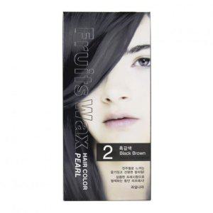 2흑갈색 염색약 과일나라 진주펄