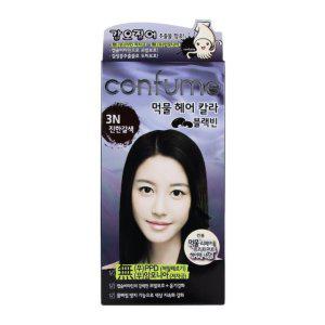 3N 컨퓸 먹물 염색약 헤어칼라 진한갈색