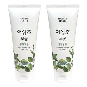 어성초 폼클렌징 해피바스 남자세안제 메이크업리