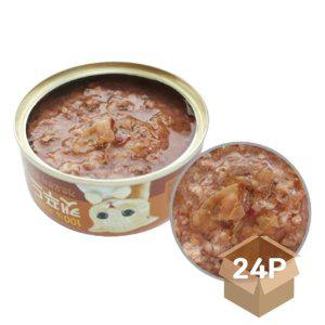 고양이 순살 통조림 캔간식 참치 가쓰오부시 90g 묶음
