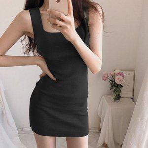 민소매원피스 니트 여름 롱원피스 홈드레스 민소