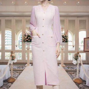 결혼식 드레스 홀복 시스루 하객룩 상견례 원피