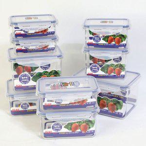 미니반찬통 신선보관 1L 1L밀폐용기세트 5개입 밀폐용기세트